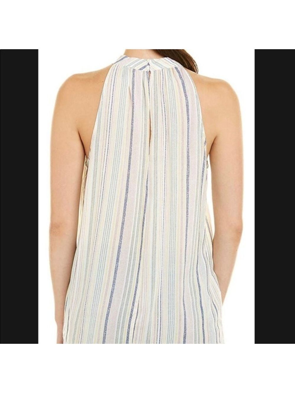 New BCBG Ruffle Halter Top - Picture 3 of 5